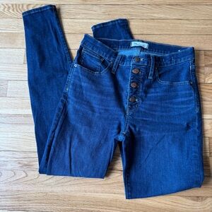 Madewell 9” High Rise Skinny Jeans